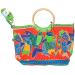 Laurel Burch Dancing Fish Bamboo Tote