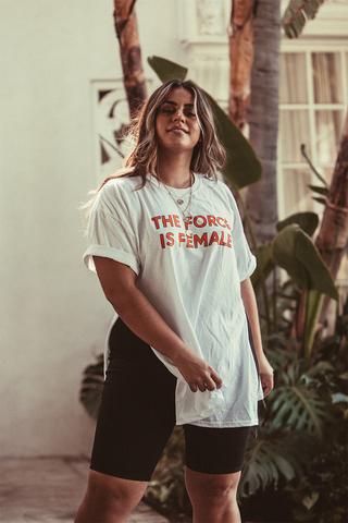 THE FORCE IS FEMALE TEE