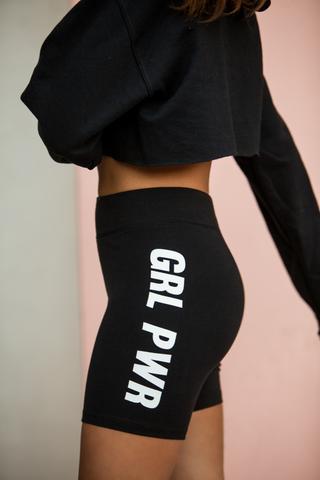 GRL PWR Biker Shorts